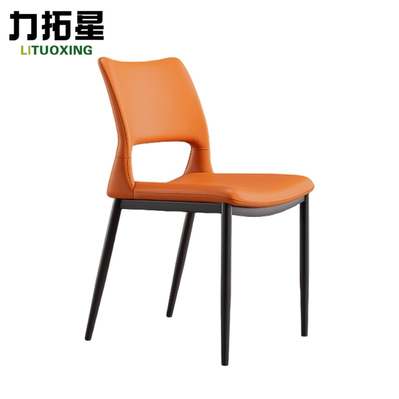 力拓星 靠背椅 餐桌椅子 餐椅 83cm 个高清大图