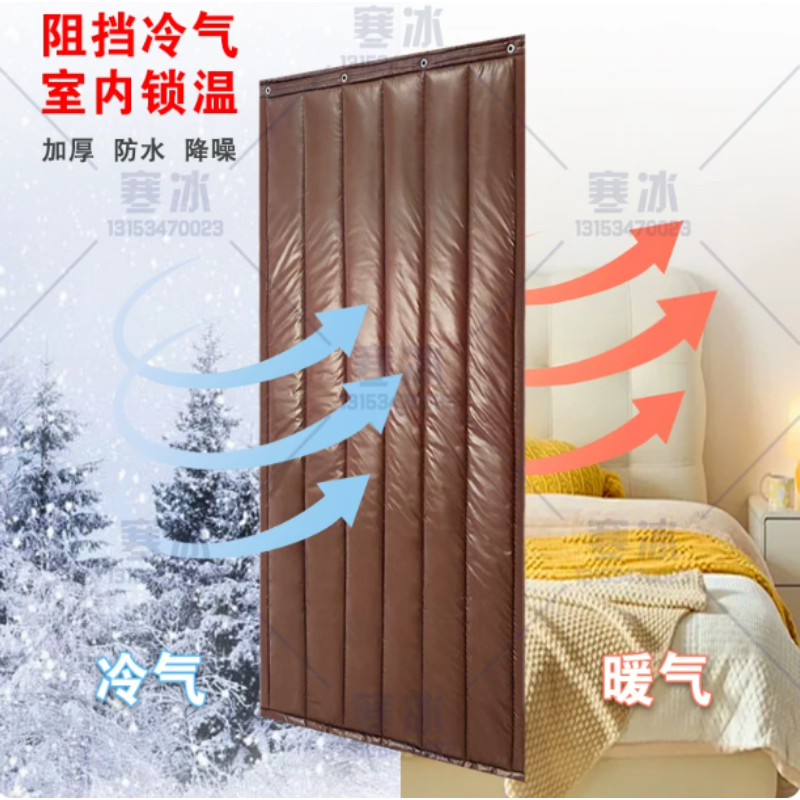 诚智旺 PU棉门帘 加厚/平方米高清大图