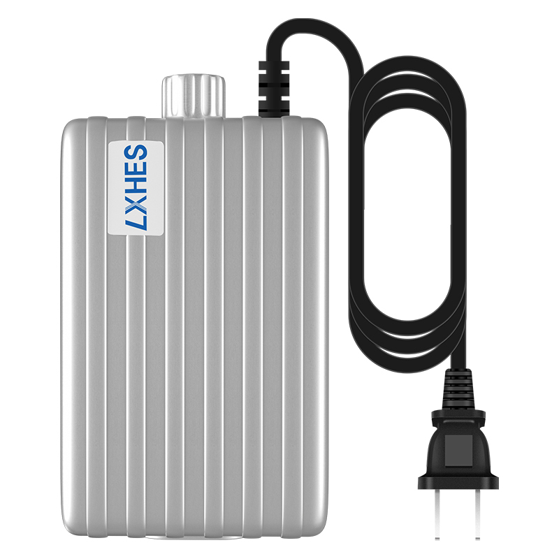 氧气泵鱼缸家用养鱼静音增氧泵小型水族箱大功率打加充氧机器泵超 默认尺寸 【星耀银】超省电1W单孔【气量比传统气泵大1倍】+送气盘套餐