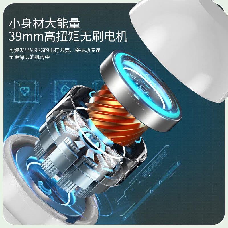 西屋(Westinghouse)美国西屋筋膜枪按摩器腿部肌肉mini颈膜男女口袋小型迷你电动MA16图片