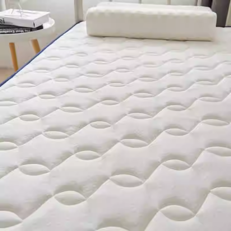 采馨 120cm*200cm针织棉床垫床褥防滑垫立体床垫保护垫/条高清大图