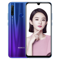 荣耀20i 3200万AI自拍 超广角三摄 全网通版6GB+128GB 渐变蓝 移动联通电信4G全面屏手机 双卡双待荣耀9i升级款