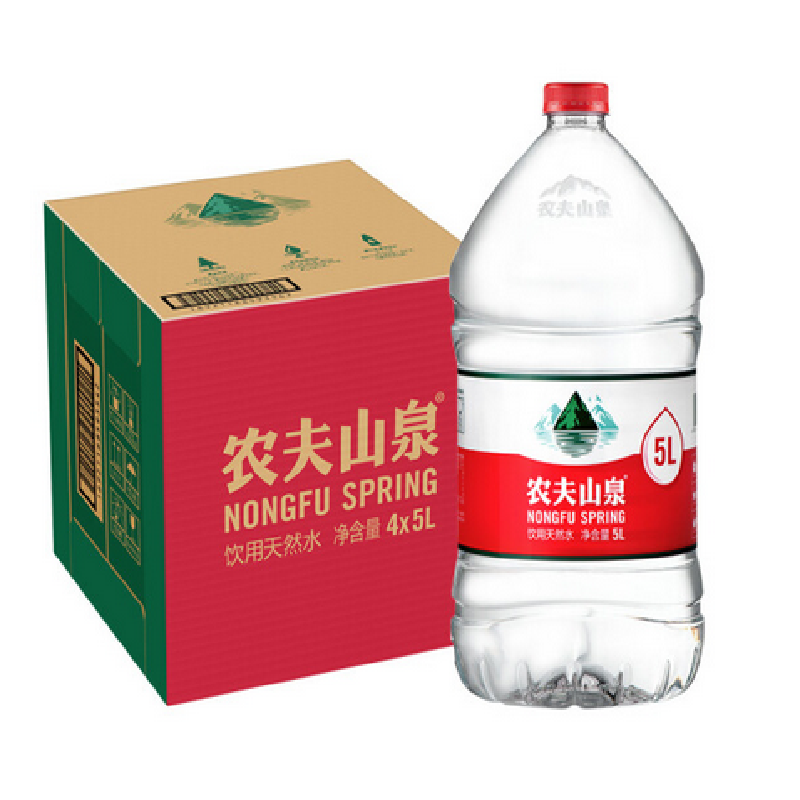 农夫山泉饮用天然水5L