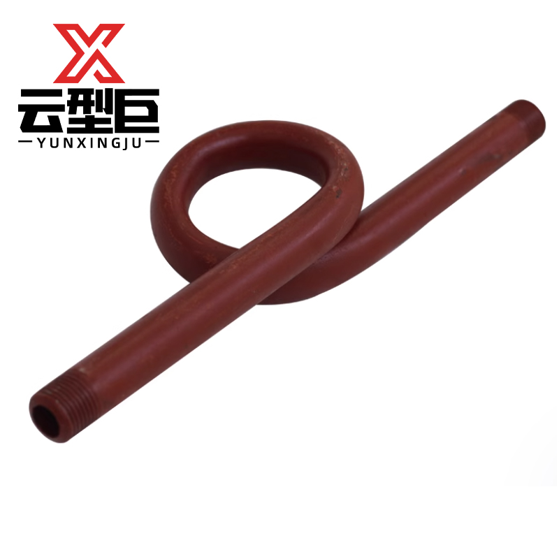 云型巨 压力表缓冲管双外丝三通旋塞弯管 压力管表弯 DN15 单位:个高清大图