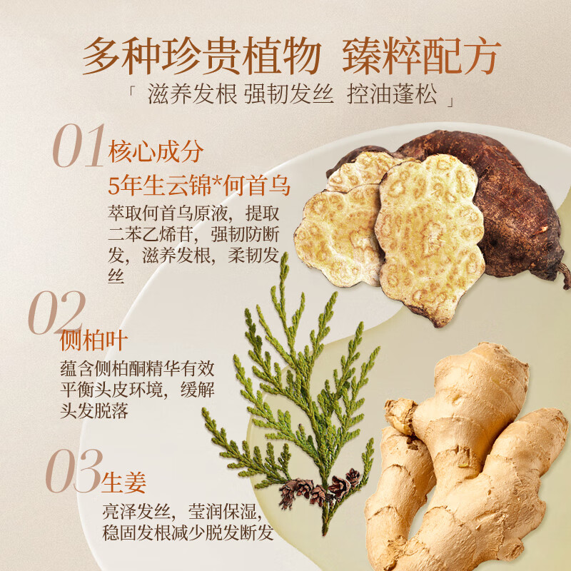 霸王-430ml霸王防脱滋养头皮护理洗发液高清大图