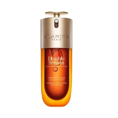 (CLARINS)娇韵诗双萃精华50ml赋活修护 黄金双瓶 弹润透亮平衡水油保湿不黏腻 收缩毛孔混油挚爱 明星产品 75ML