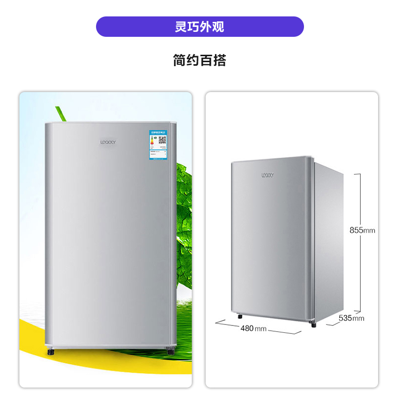 海尔小冰箱 BC-93LTMPA