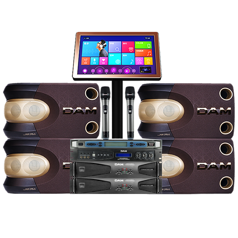 Dam家庭影院dam755 Dam 755 家庭ktv套装点歌机家用卡拉ok套装家用k歌音箱触摸屏功放 价格图片品牌报价 苏宁易购百韵声电器专营店