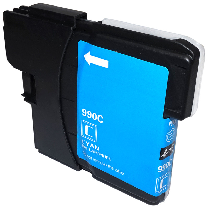 e代经典 e-T990C墨盒蓝色 适用兄弟DCP-145C/165C/385C/MFC-250C/290C/490CW高清大图