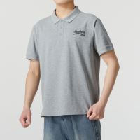 Skechers斯凯奇男子新款简约百搭凉感短袖T恤运动POLO衫L223M110-0018 ZP S L223M110-004F/灰色