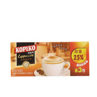 KOPIKO 可比可卡布奇诺咖啡12+3杯(12入)印尼进口速溶咖啡
