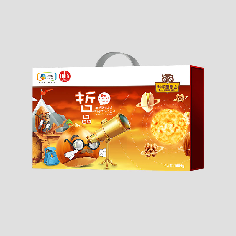 中粮时怡科学坚果会哲品干果礼盒
