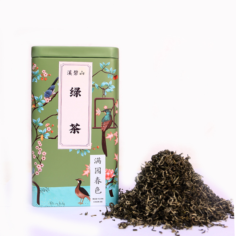 溪碧山绿茶500g/桶高清大图