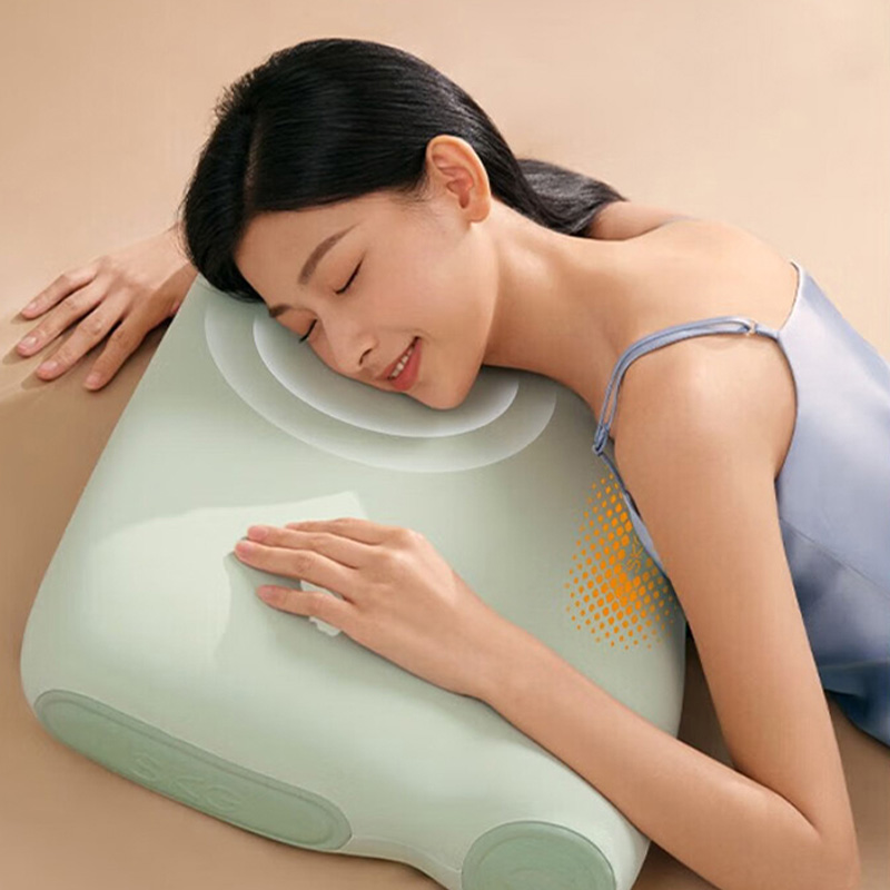 SKG颈椎枕热敷枕头牵引睡眠枕修复矫正拉伸护颈P3 2代豪华高清大图