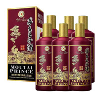 茅台王子酒丁酉鸡年纪念酒53度酱香型白酒500ml*6瓶装 假一赔十