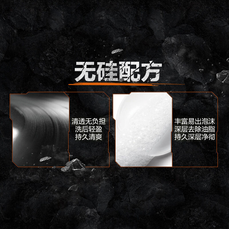 欧莱雅男士去屑洗发露(炭爽去油)400mL高清大图