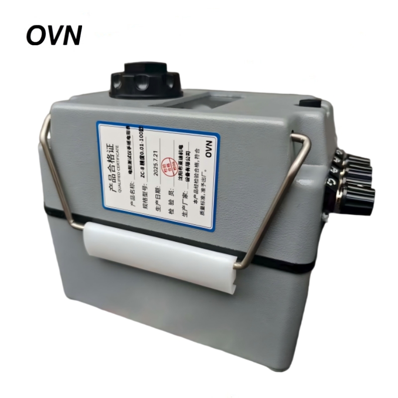 OVN 电阻测试仪手摇电阻表 ZC-8 精度0.1-1000欧 台高清大图