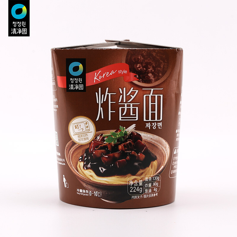 清净园杯装炸酱面224g
