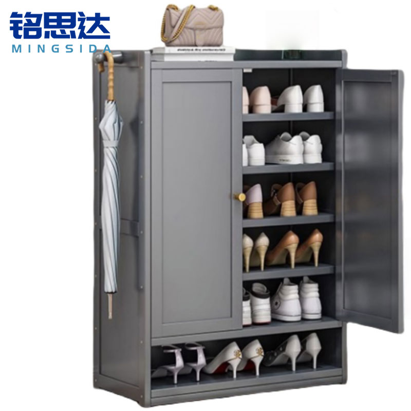 铭思达鞋柜双门七层个高清大图