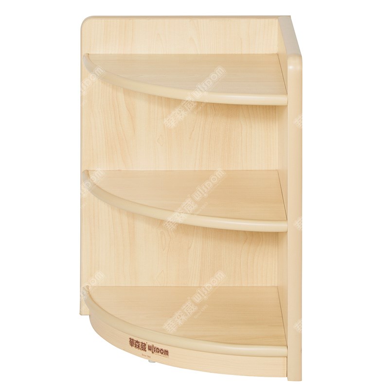 华森葳 2层边角柜-实木 3层边角柜-枫木纹 英芬陶德2层边角柜W35-枫木纹高清大图