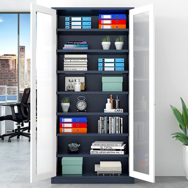 合祥源 通玻七层凭证柜 厚度0.6 900*400*1850mm QX-WJG115 组高清大图