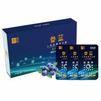 长白山人参人参蓝莓冻干闪释片干货礼盒高效吸收人参蓝莓冻干1.74g*3盒