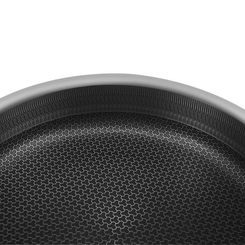 康巴赫三代蜂巢煎锅不粘锅平底锅316不锈钢26cm 电磁炉燃气通用图片