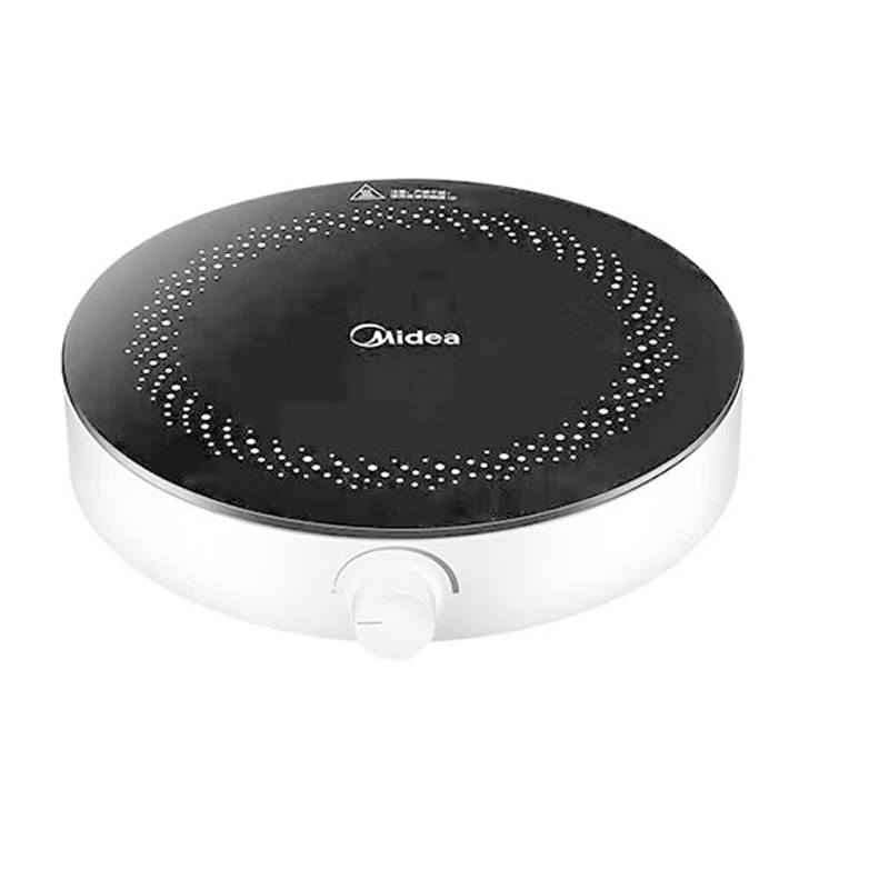 美的(Midea)电磁炉 家用大功率2200W大火力 4D防水电磁灶火锅 小面板易收纳 C22-RX22H0107