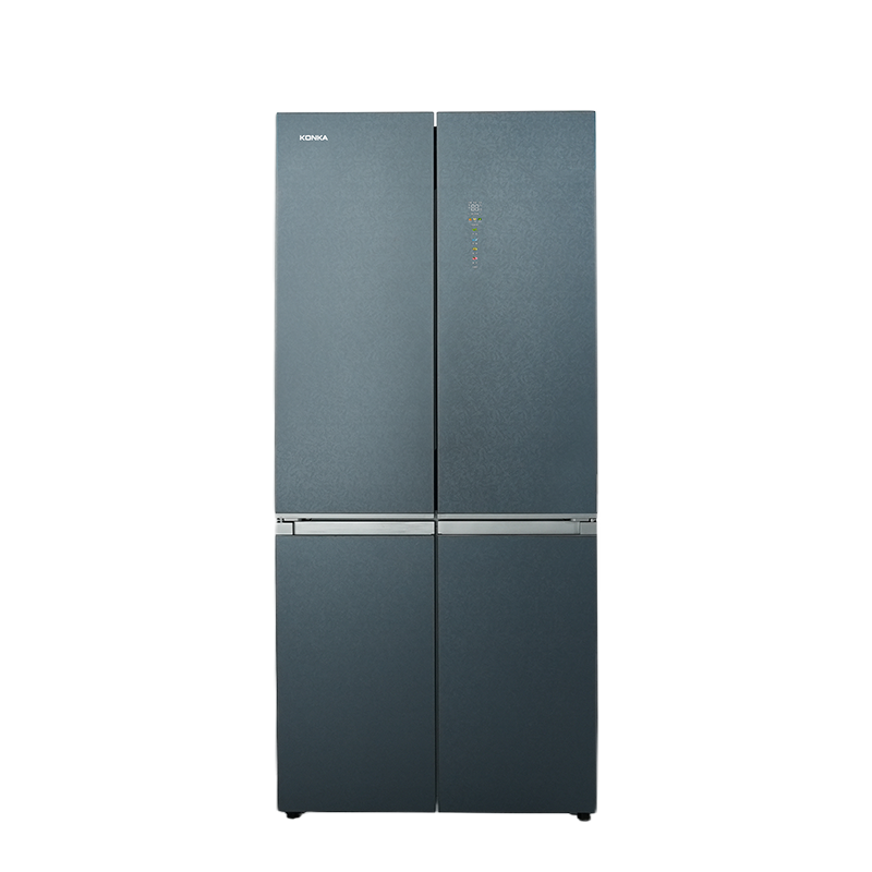 康佳BCD-501WUP4-VP玻璃平嵌十字门冰箱一级能效高清大图