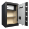 得力(deli)保险柜 高60CM 办公家用保险柜 黑 3644S
