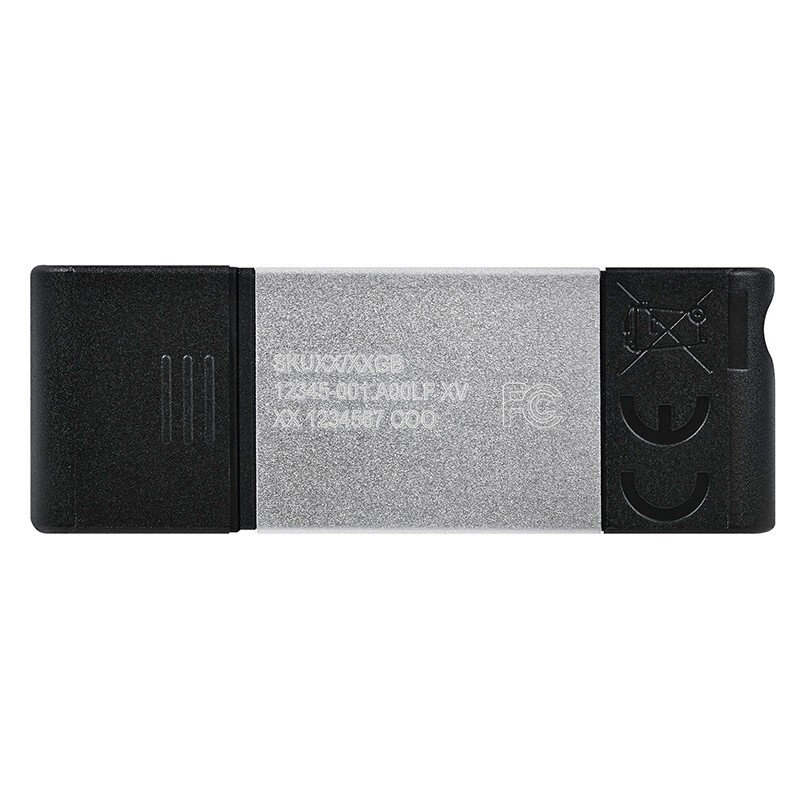 金士顿(Kingston) 64GB DT80 Type-C 手机U盘 读速200MB安卓三星手机U盘 苹果iPad优盘