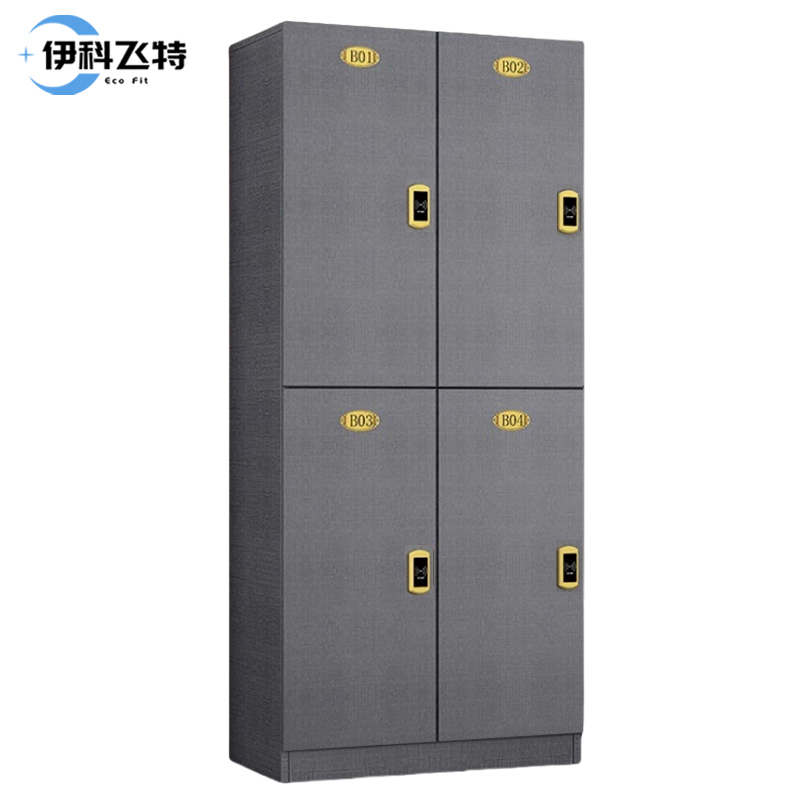 伊科飞特换衣柜2层4门800*400*1800mm台