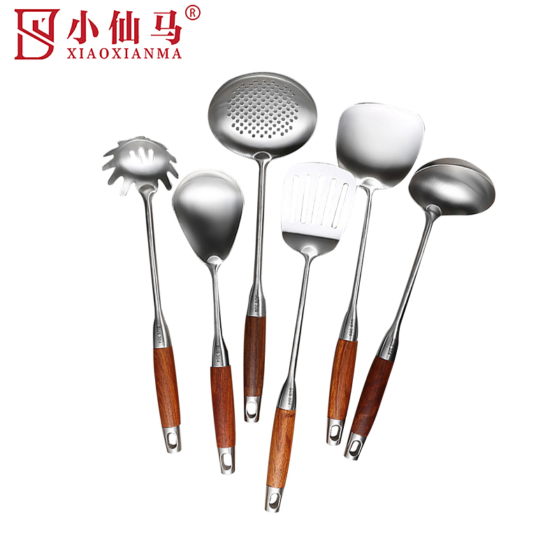 小仙马 304不锈钢厨具套装 七件套 套高清大图