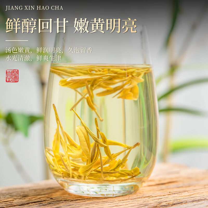 成西湖CXH-HJY成西湖黄金芽新茶明前高山白茶绿茶茶叶250g高端礼盒装高端新老包装 随机发货高清大图