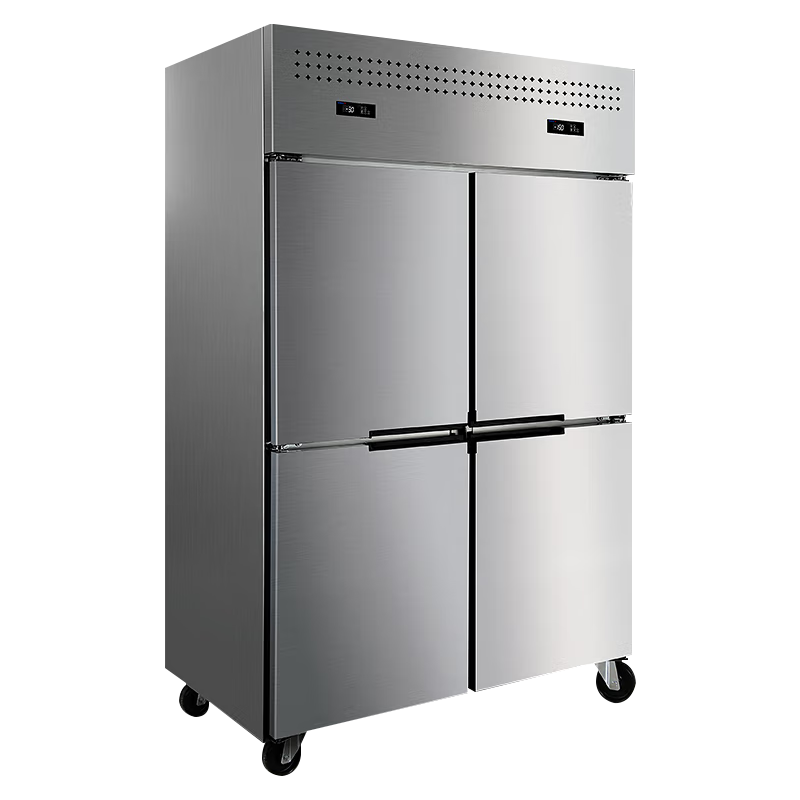 星星BCD-880FT四门全铜管风冷无霜双温冷藏冷冻厨房商用保鲜设备冰箱酒店餐饮后厨展示 风冷无霜全铜管电子温控