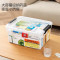 禧天龙 口罩收纳盒 药箱 儿童玩具家用收纳箱杂物零食整理箱透明3升3个装