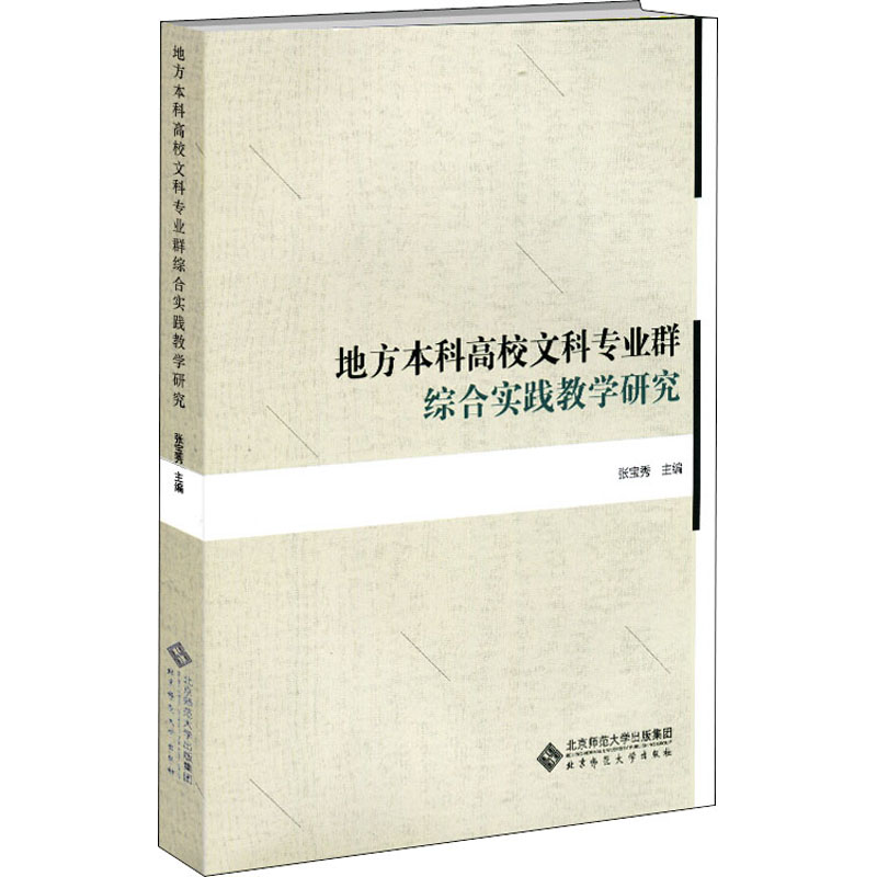 [M]地方本科高校文科专业群综合实践教学研究-9787303223930高清大图