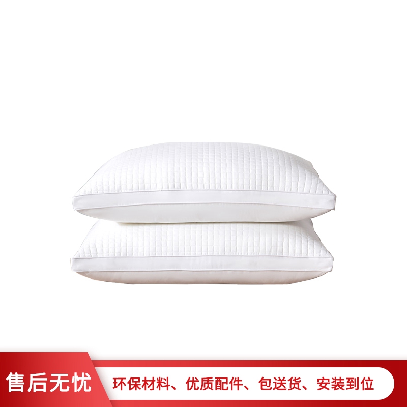 [理政]办公家具 枕芯 简约现代纯棉面料用品 羽丝填充高清大图