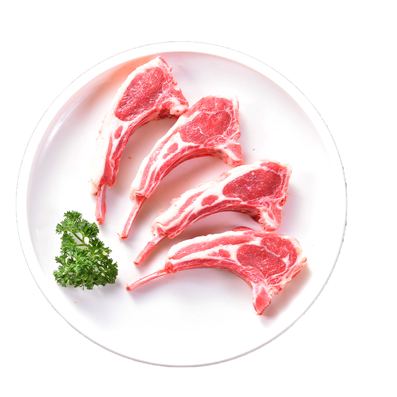 宁夏西吉县1920农户散养精品羔羊 法式羊排1kg