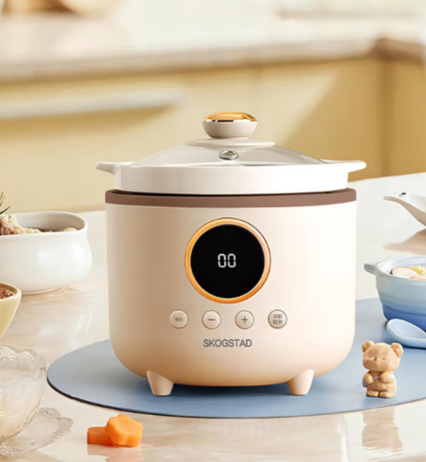 思嘉思达陶瓷鲜炖锅SKD-G0175智能预约高效节能多功能一键操作