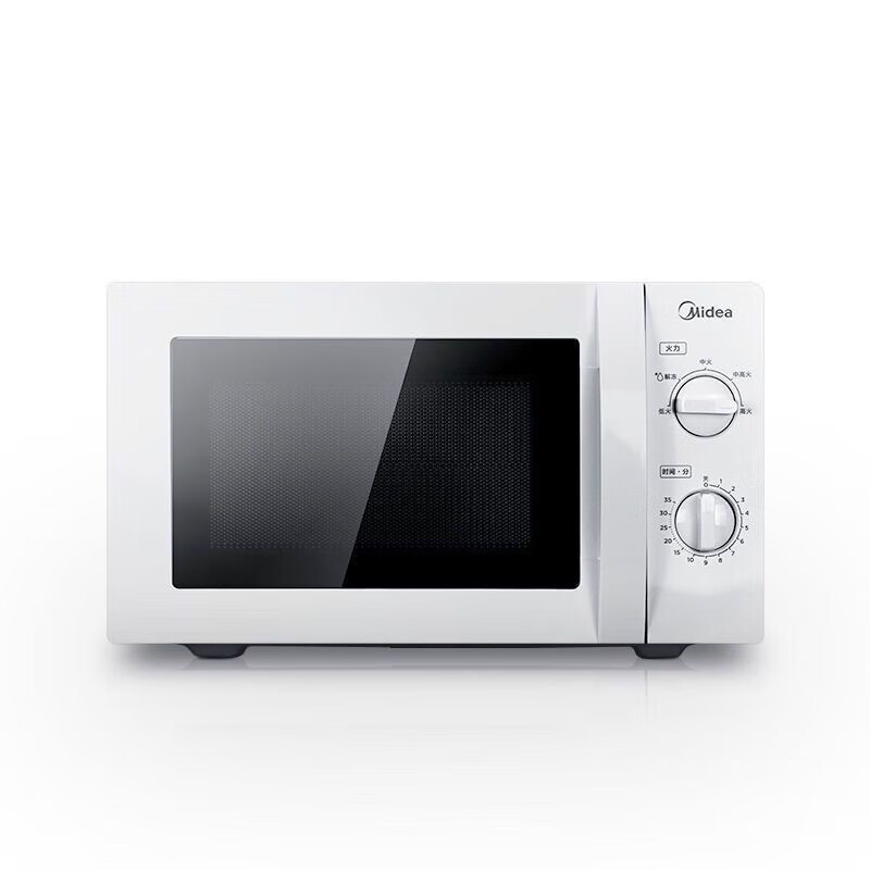 美的多功能微波炉家用多功能M1-L213C/211A家用微波炉20L电脑机械 美的经典机械款