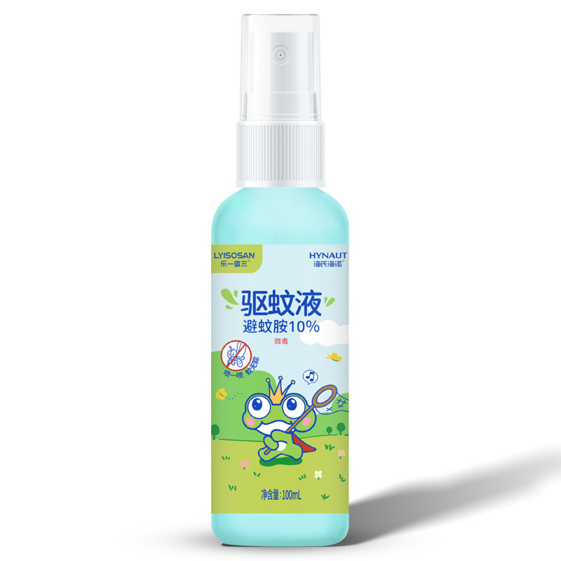 海氏海诺 2瓶 100ml装避蚊胺10%驱蚊液喷雾花露水喷剂 夏季户外防蚊虫叮咬避蚊驱蚊液