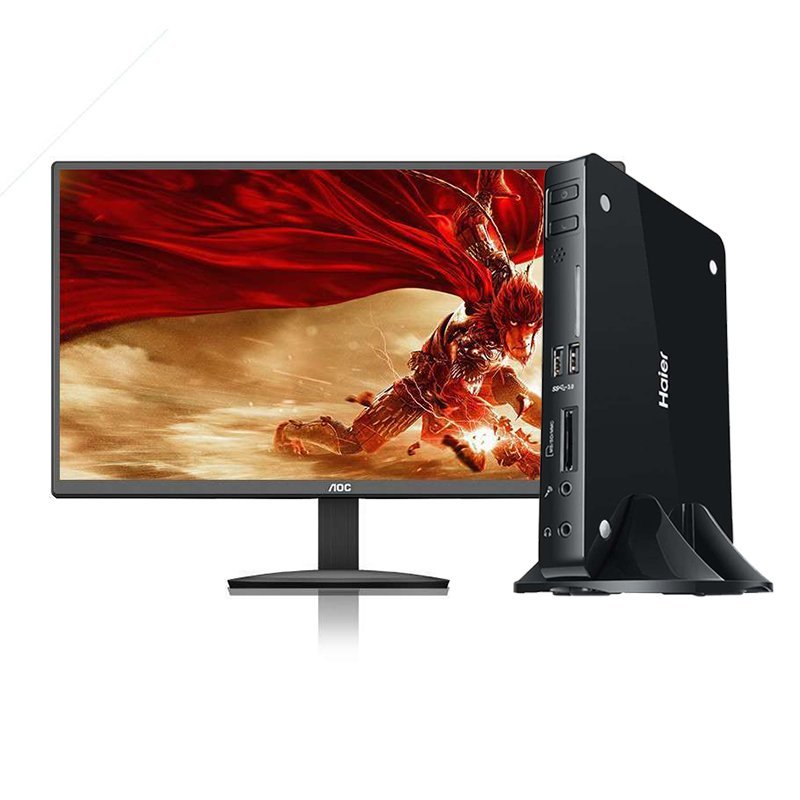 海尔云悦mini2ap台式主机aoci2380sd23英寸显示器