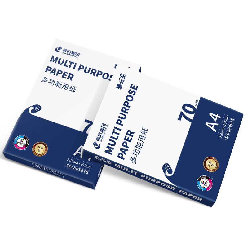 晨鸣碧云天商务装多功能复印纸 70克A4 500张/包 5包/件高清大图