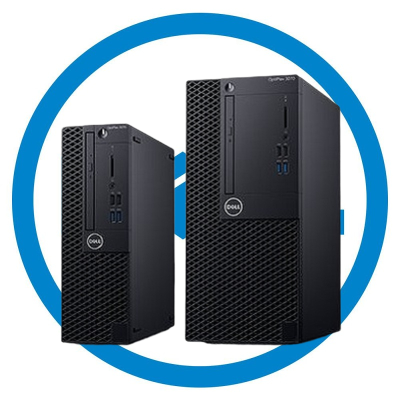 戴尔(DELL)OptiPlex 3060 Tower(Intel Core i3-8100)商用台式电脑主机