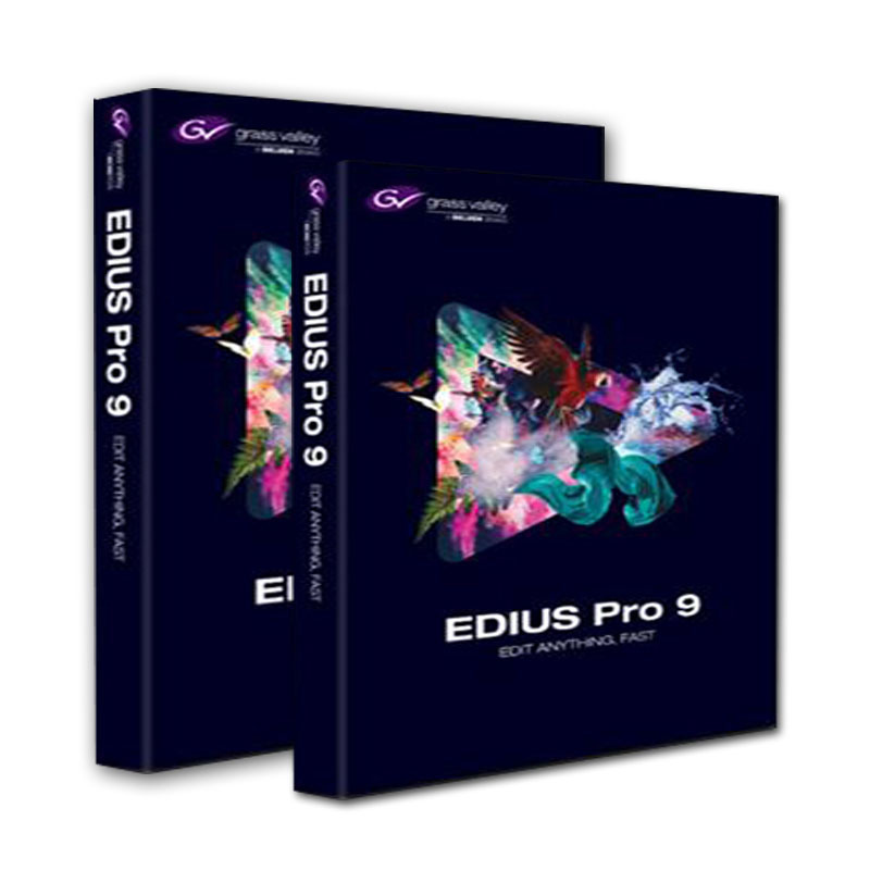 EDIUS Pro 9广播级非线性视频编辑软件Windows 64位终身授权盒装简体中文版