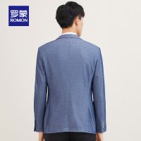 罗蒙男士商务西服2022夏季新款纯色职业单西外套中青年正装西装男
