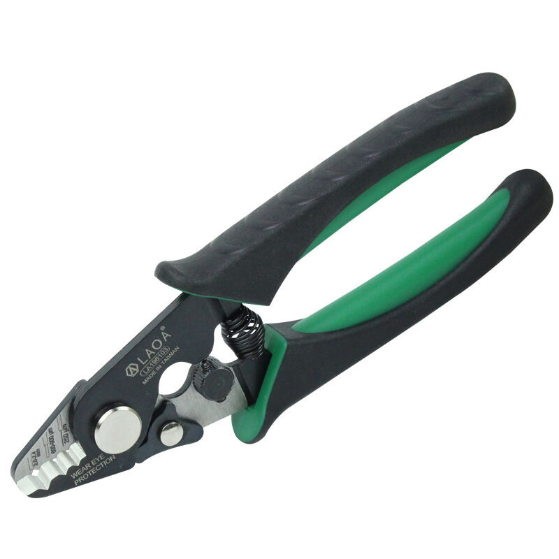 老A(LAOA)LA196103欧式三段式剥线钳 米勒钳三口剥皮钳子 剥线刀