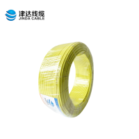 津达 塑铜线ZC-BV10黄色450/750V 米