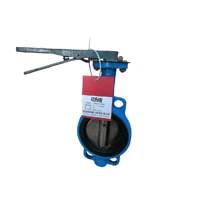 时速 手柄对夹式蝶阀 D71X-16 DN100 个